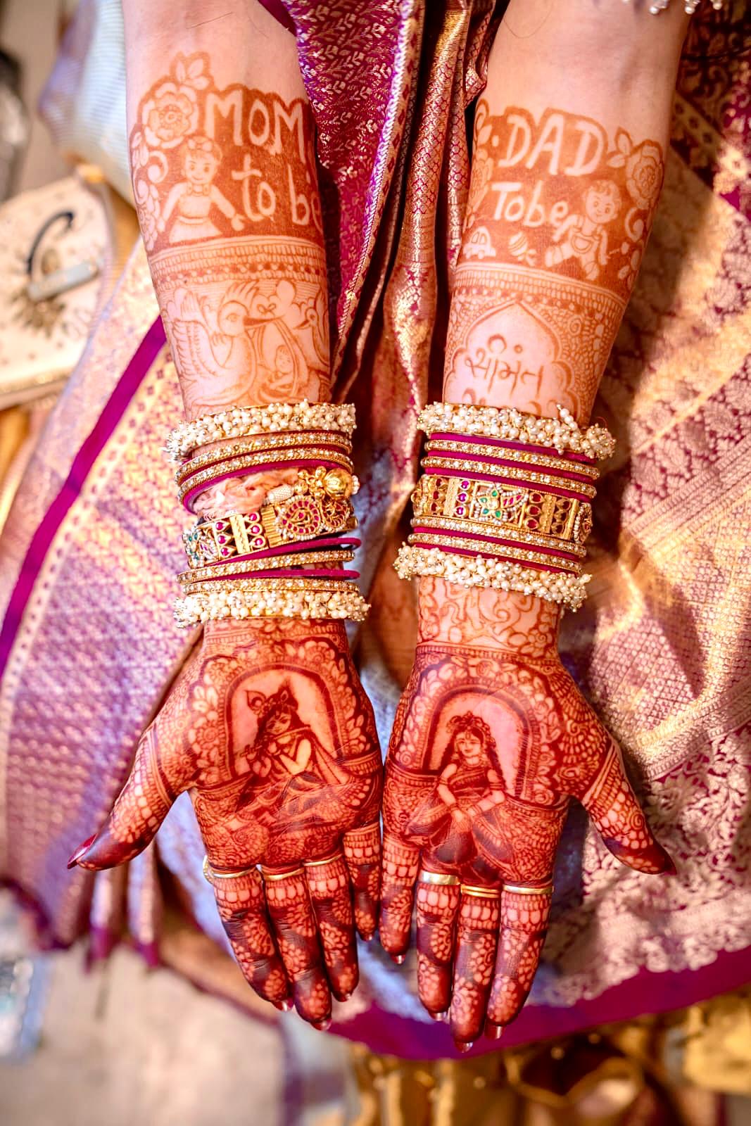 God kanku mehndi cone