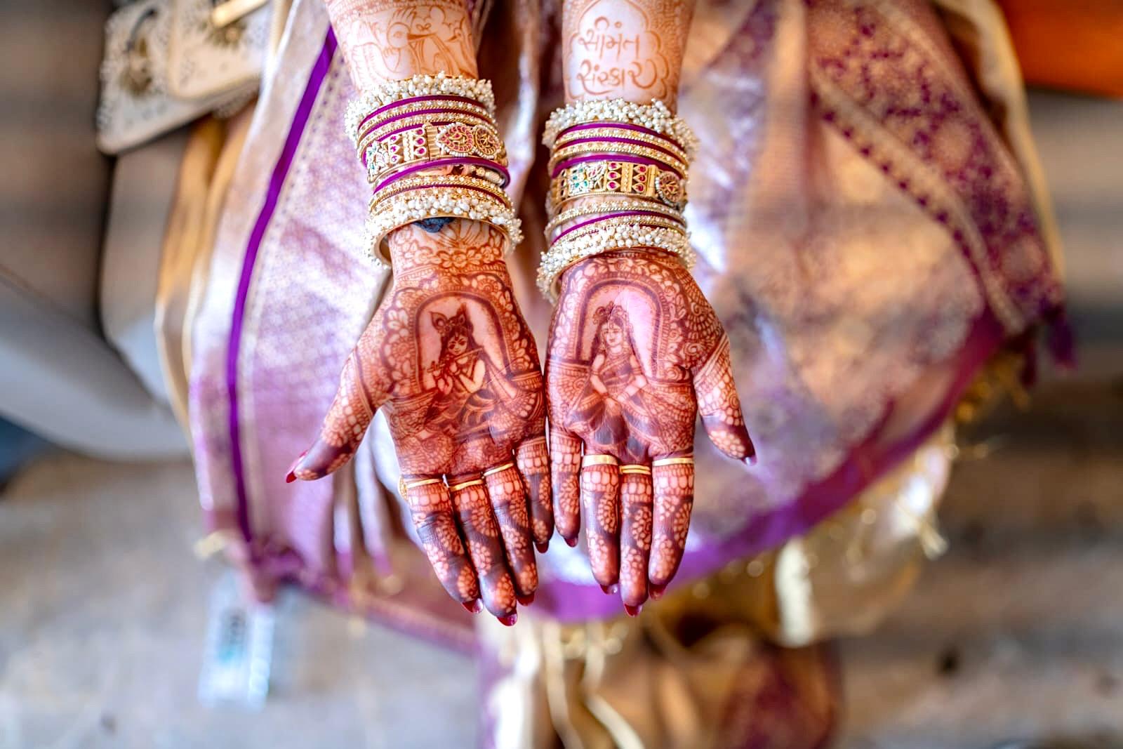God kanku mehndi cone