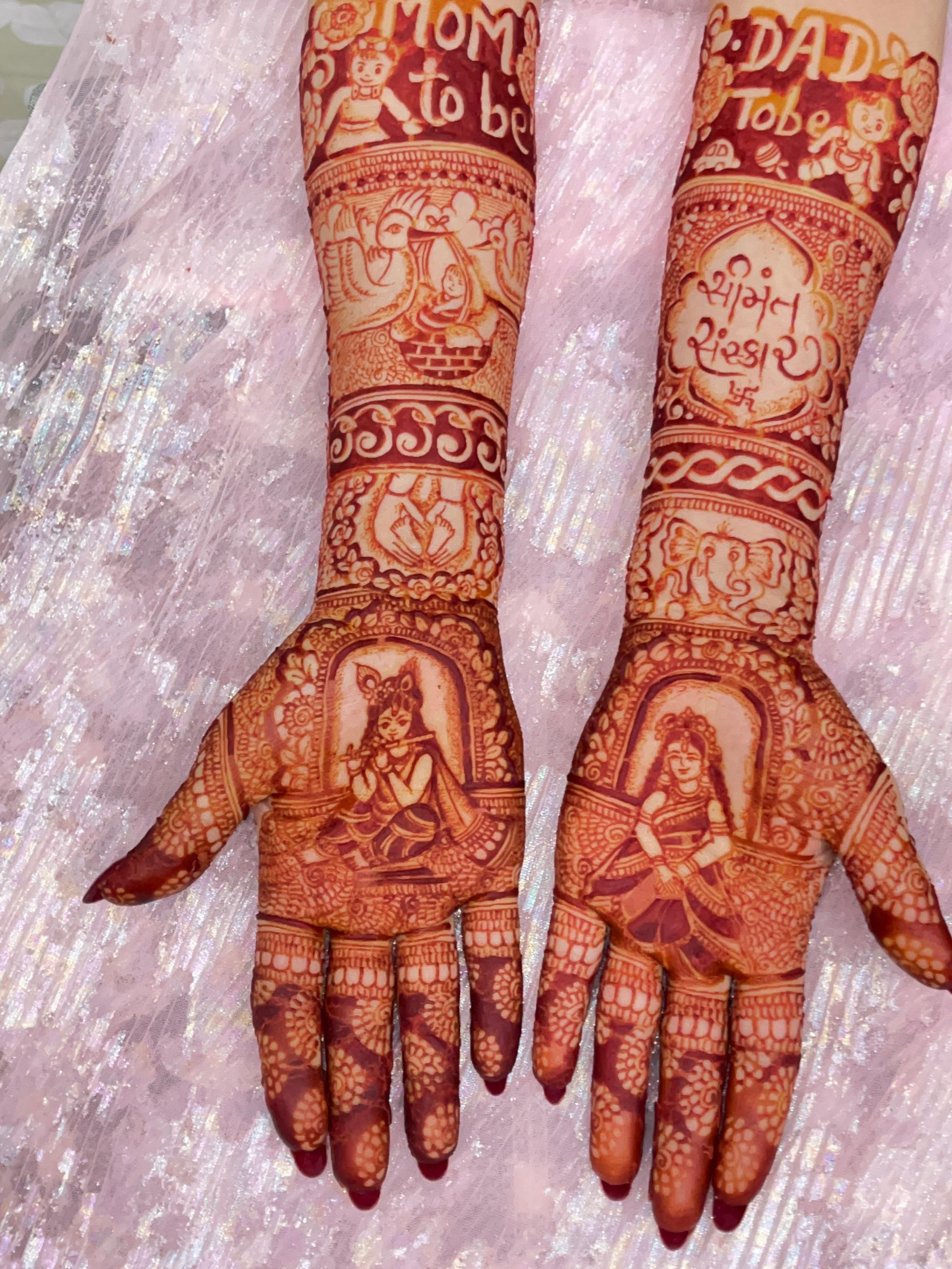 God kanku mehndi cone