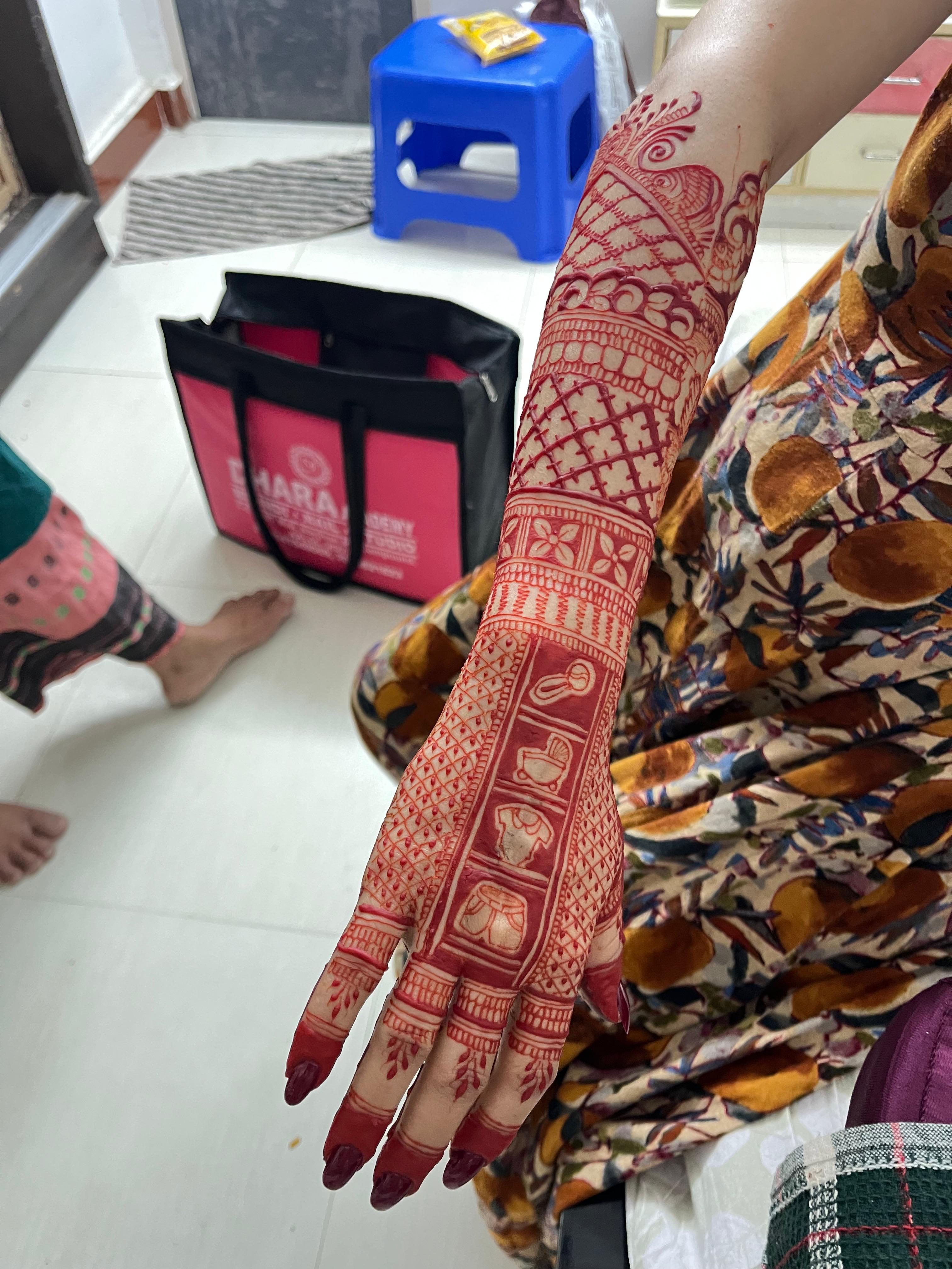 God kanku mehndi cone